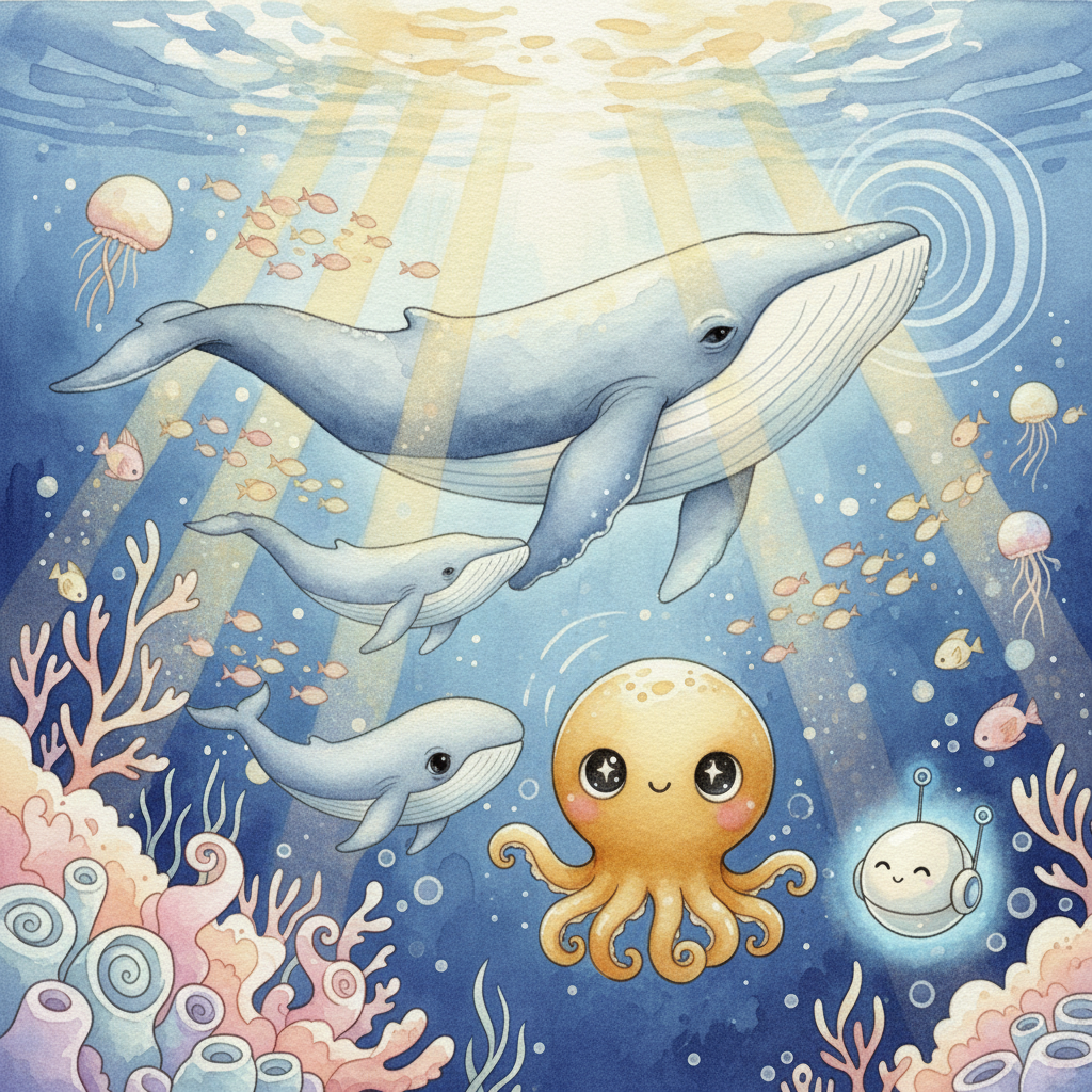 Baby Whale Focus