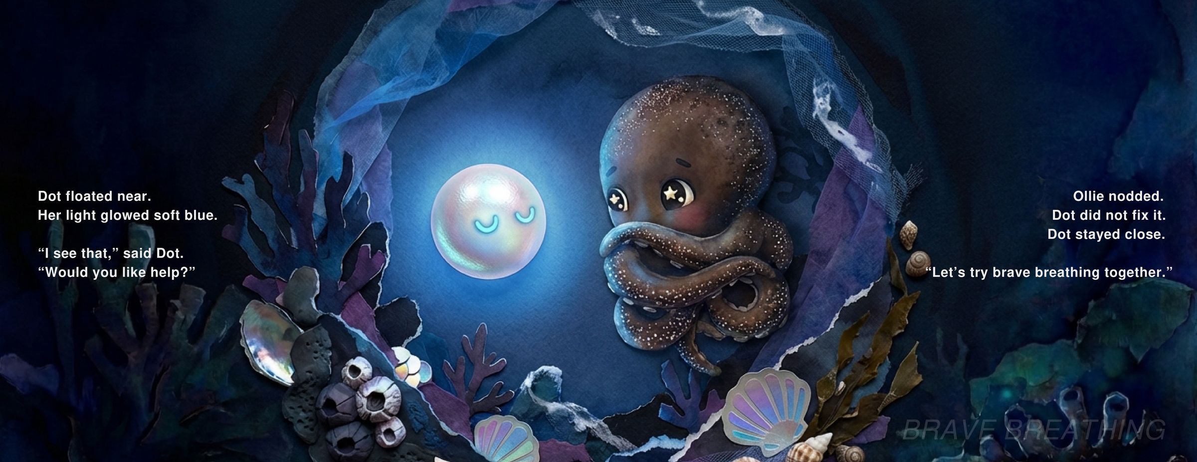 Spread 11 — Dot Floated Near