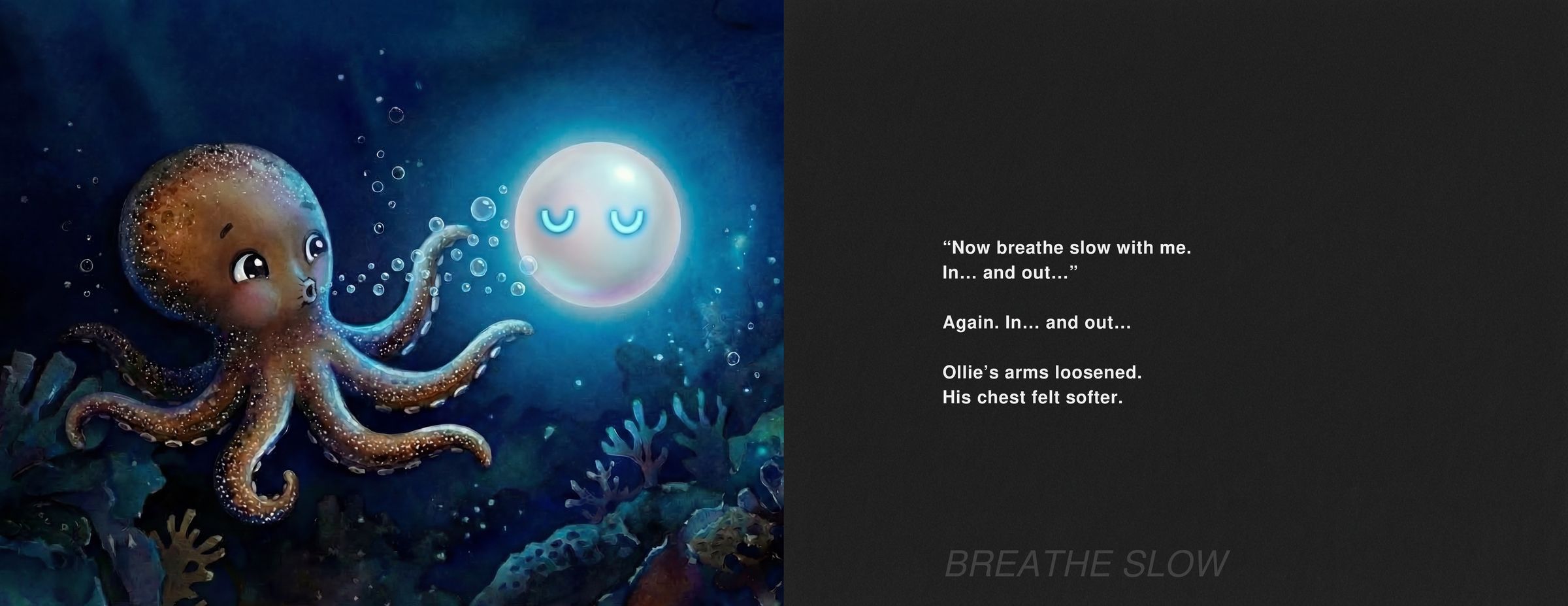 Spread 14 — Breathe Slow