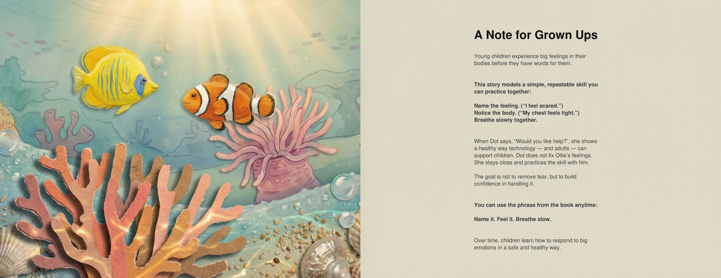 Spread 21 — A Note for Grown Ups