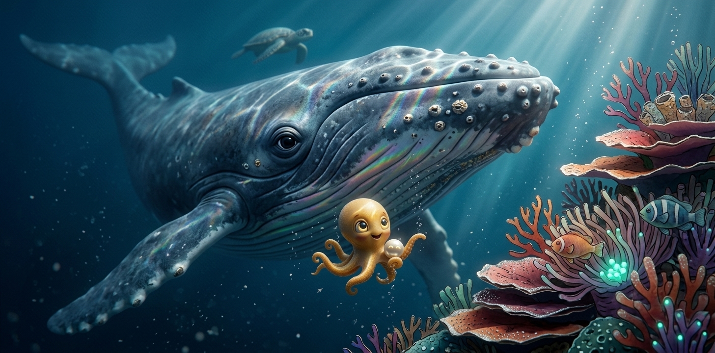 canonical base Whale Reveal